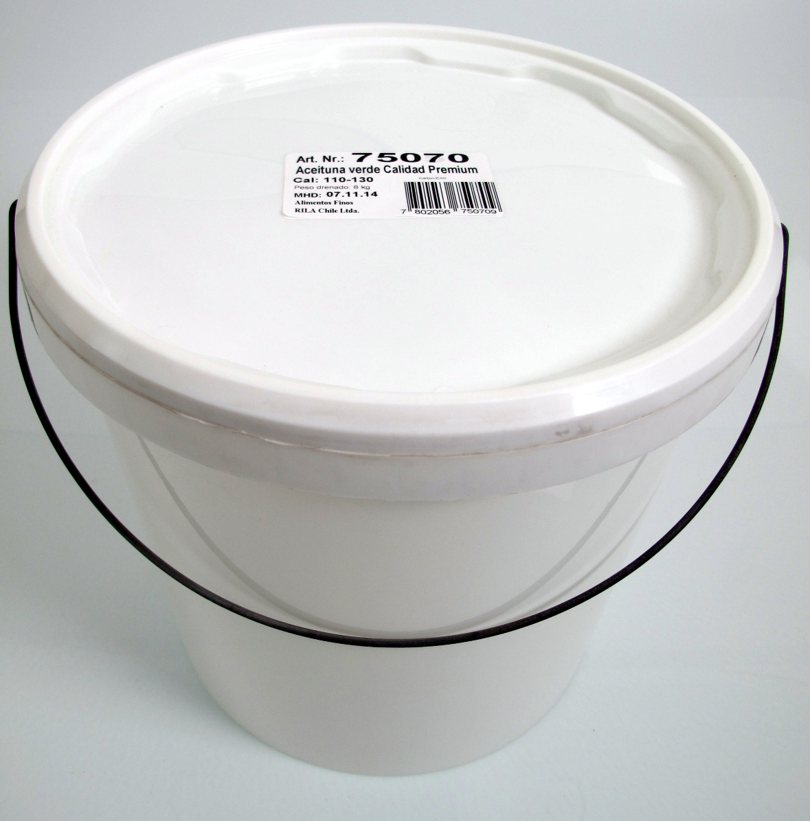 balde aceituna verde